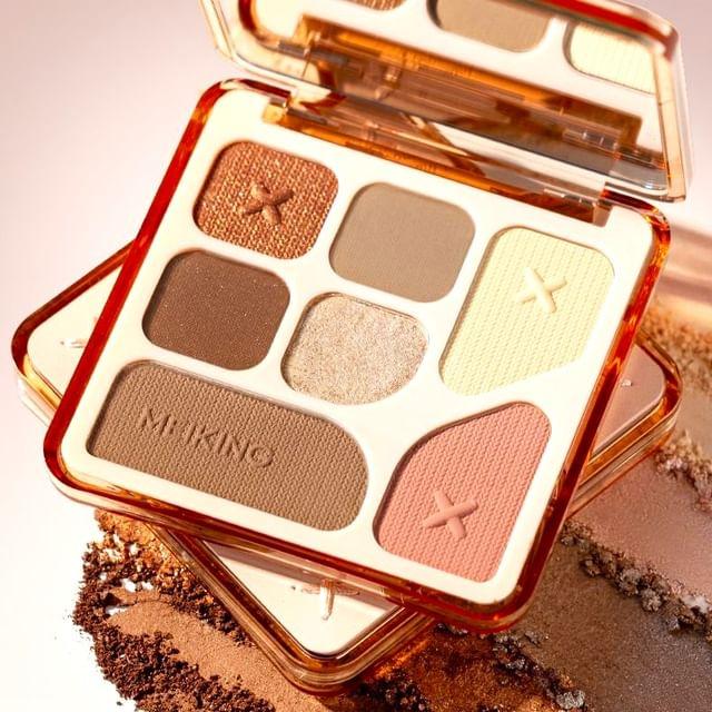 MEIKING - 7 Color Eyeshadow Palette - Brown