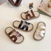 Kids' Summer Comfort Slippers: Soft Sole, Wear-Resistant, Trendy One-Strap Flats for Boys & Girls.