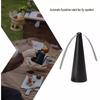 2-in-1 Bug Repellent Fan Battery & Plug-in Version Portable Outdoor Insect Repellent Ventilation Fan for Camping Picnic BBQ Kitchen Market Use