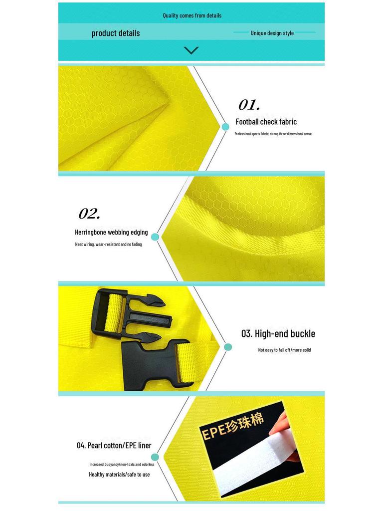 2024 Dragon Boat Competition Professional Buoyancy Vest for Rowing, Kayaking, and Swimming