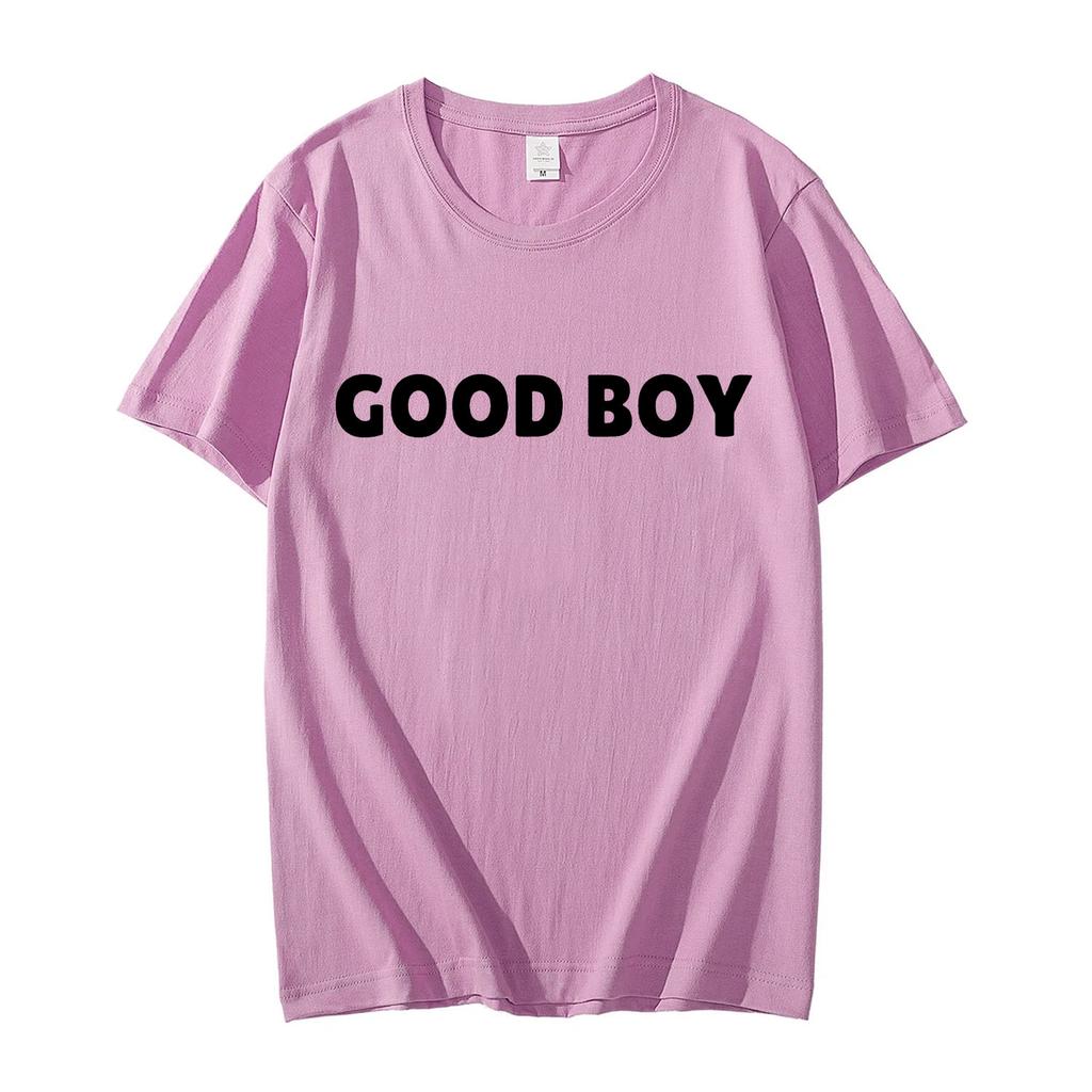Good Boy Funny Meme TShirt Mens Women Cute Sarcastic Short Sleeve T Shirts Summer Fashion Casual Oversized TShirts Streetwear
