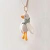 Lucky Duck Key Ring - White