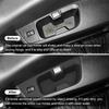 for Nissan Patrol Y63  / Armada 2025 2026 3rd Row Side Cup Holder Drink ert Tray TPE Car Interior Accessories Black