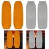 Leather Welding Sleeves Multipurpose Heat Flame Resistant Stitch Tightly Arm Protection for Metalworking Smelting Soldering