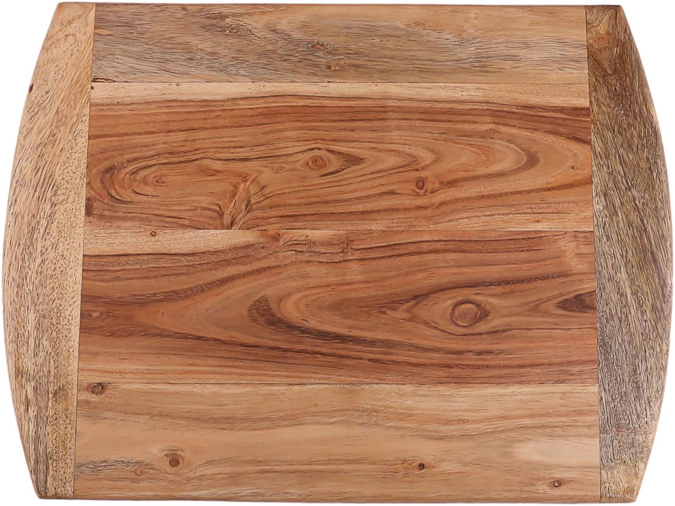 

Серия разделочных досок, разделочные доски из акации и мангового дерева для кухни, деревянная разделочная доска для нарезки колбасных изделий, идеально подходит для нарезки мяса, фруктов, сыра Large коричневый