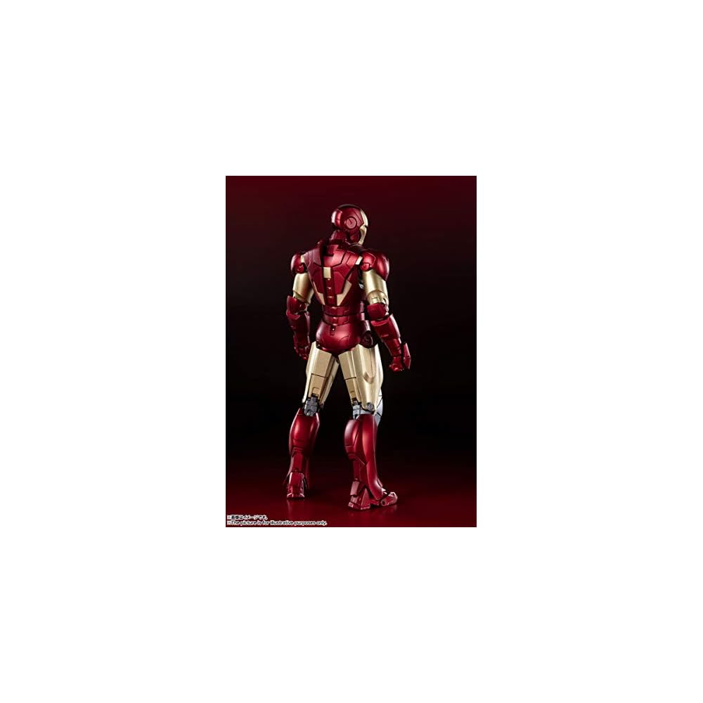 TAMASHII NATIONS S.H. Figuarts Avengers Iron Man Mark 6 Battle Damage Edition 150mm PVC ABS Diecast Action Figure