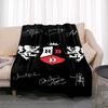 Mexico POP Band RBD Rebelde Printed Blanket Picnic Blankets Warm Blanket Soft and Comfortable Blanket Home Travel Birthday Gift