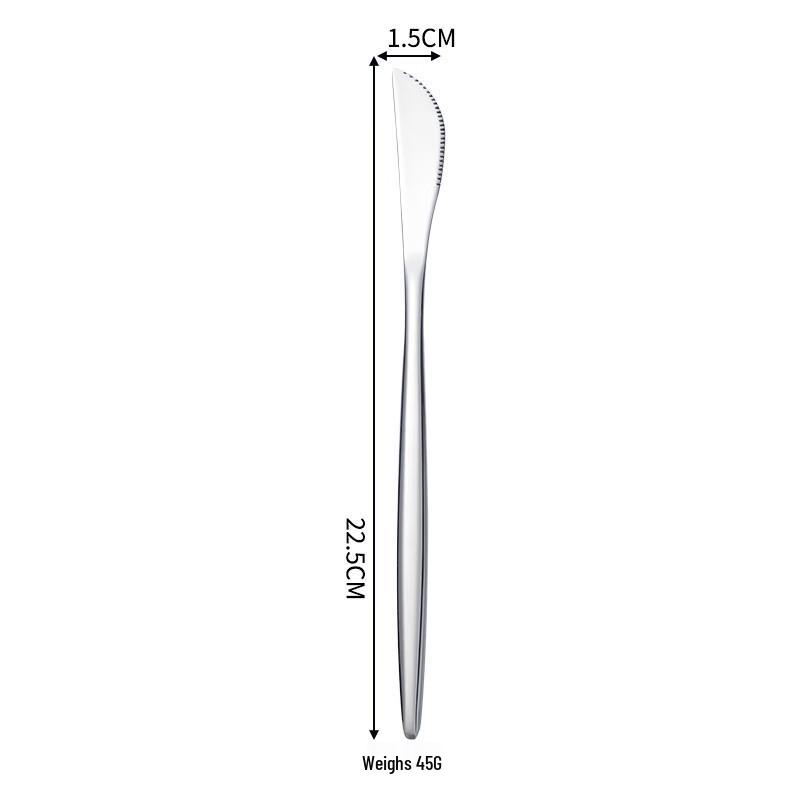 

Ruhan 304 Stainless Steel Portuguese Cutlery Set