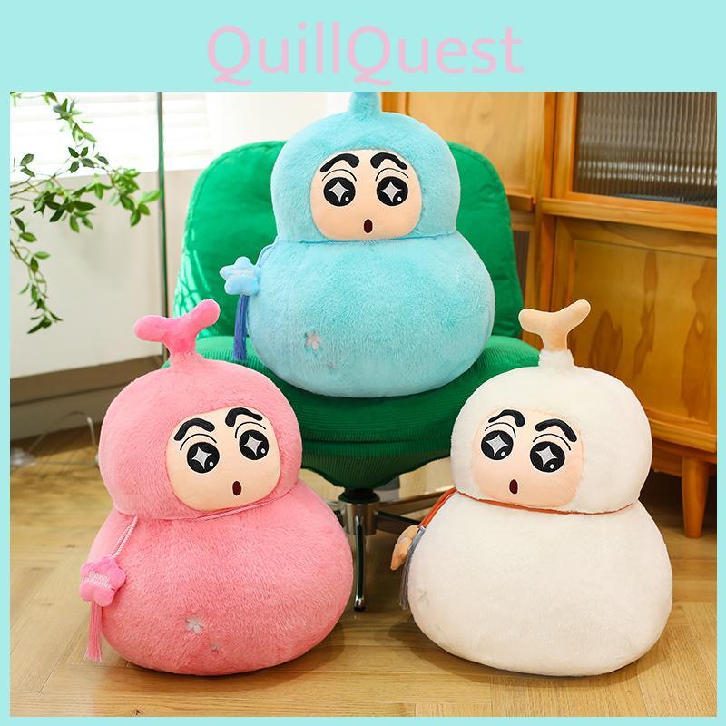 Shinchan Crayon Plush Doll With Hulu Design And Pp Cotton Filling For Gift Kids
