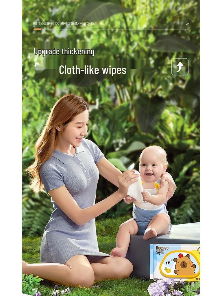 Deyou Baby Hand & Mouth Wipes: 400-Count Household Pack for Newborns