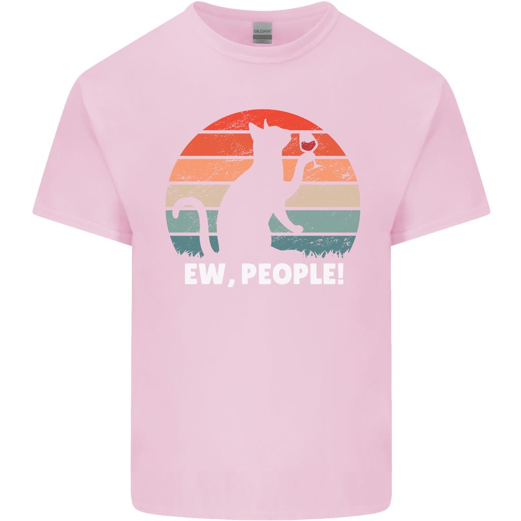 Alcohol Drinking Cat Ew People Unisexs Light Cotton TShirt