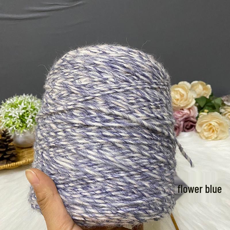 Imported Alpaca Wool Yarn - Thick, Soft, Skin-Friendly for Hand-Knitted Autumn/Winter Scarves, Hats & Coats