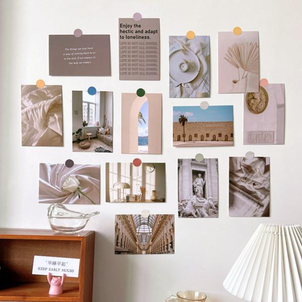 Daily Snug Postcard Set 30 Types of Interior Vintage Postcards Set