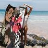 Adventure Samurai Champloo Big Microfiber Beach Towels Quick Dry Towel Sand Beach Towels Pool Towel For Travel Swim Pool Yoga