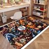 Demon Slayer Print Rug, Washable Floor Carpet, For Entryway Dorm Laundry Room Office Study, Home Decor Birthday Christmas Gift