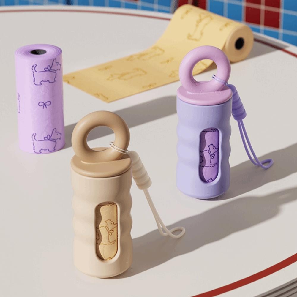 Hanging Pet Waste Bag Holder Outdoor Use Garbage Bag Dispenser Waste Bag Carrier Travel Use