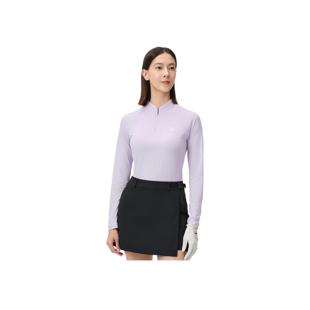 New FILA Golf Series T Shirt Women's Dream Light Purple PU A11W525202F-PU