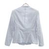 Theory Made In Japan Striped Pattern No Color Jacket 2 Blue X White Women Used