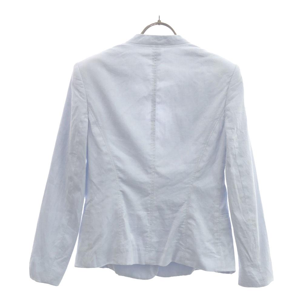 Theory Made In Japan Striped Pattern No Color Jacket 2 Blue X White Women Used