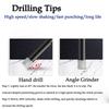 6/8/10/12mm Dry Diamond Drill Bits Set Vacuum Brazed Core Drill Bit Kit Quick Change Hex Shank for Porcelain Granite Tile Marble