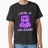 Level 2 Unlocked 2nd Birthday Gift For Video TShirt Made In UsAus Size S2xl