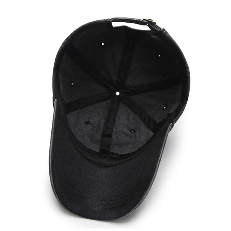 Washed Cotton Embroidered Bicycle Baseball Cap Men's Snapback Hats For Women Gorras Bone Outdoor Sports Dad Hat