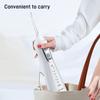 Irrigatore orale 40-140PSI Scaler per denti 5 velocità Idropulsore dentale ricaricabile 300ML IPX6 impermeabile Detergente per denti