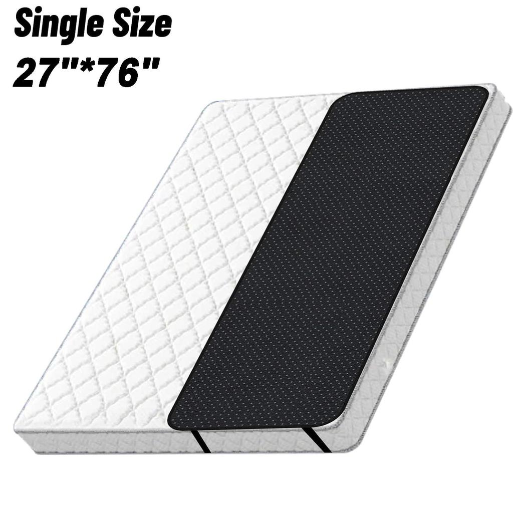 Grounding Mat for Bed 27x76 Inch Breathable Earthing Pad with 15 Ft Grounding Cord Better Sleep Home Use