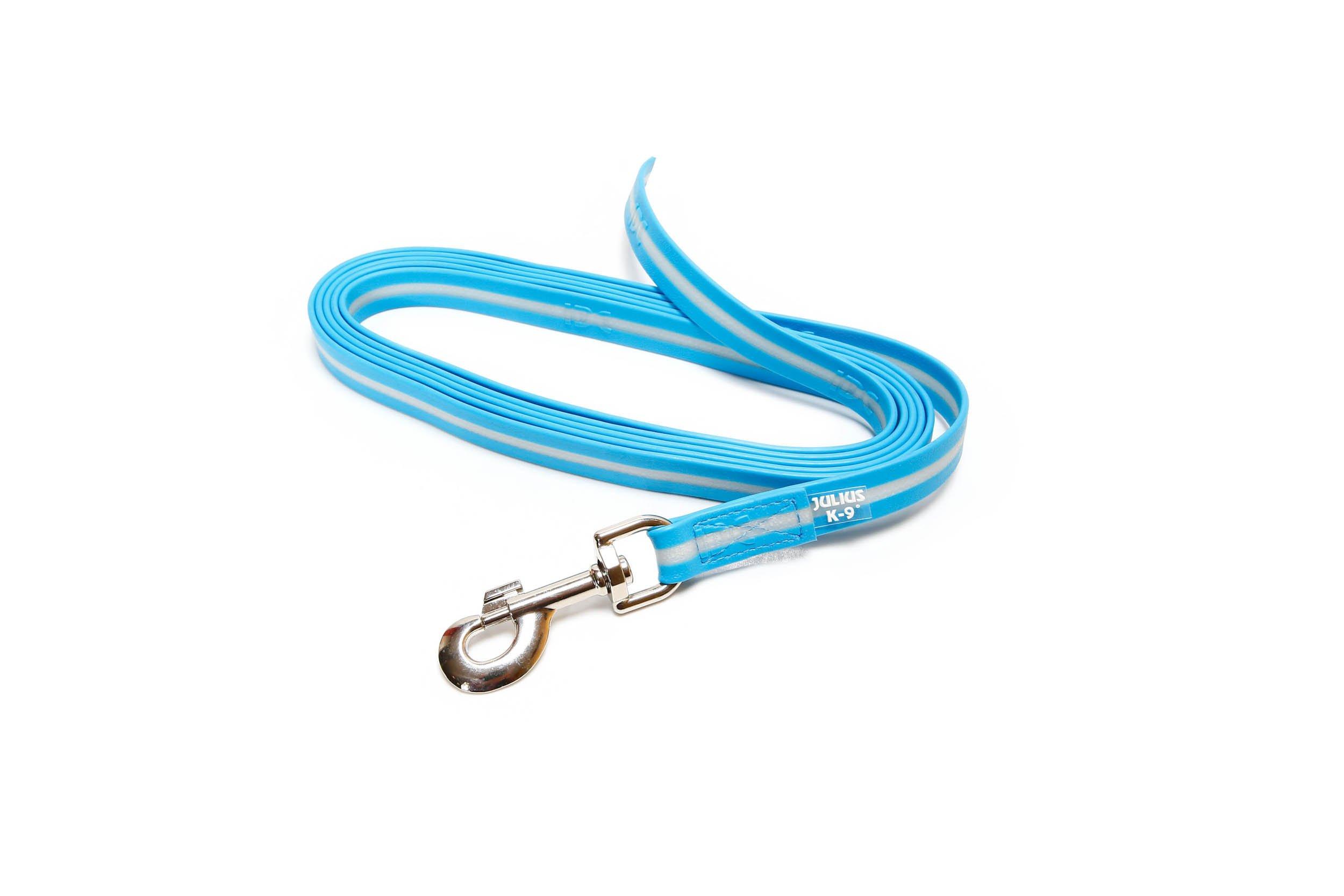 

Julius-K9 IDC Luminous Lead (without Handle), Aquamarine, 19mm x 2m