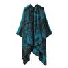 Sciarpa Calda Invernale Elegante di Lusso in Pile Spesso Cape Sciarpa in Cashmere per Esterno Sciarpe Avvolgenti Peluche Vintage per Abiti da Sera
