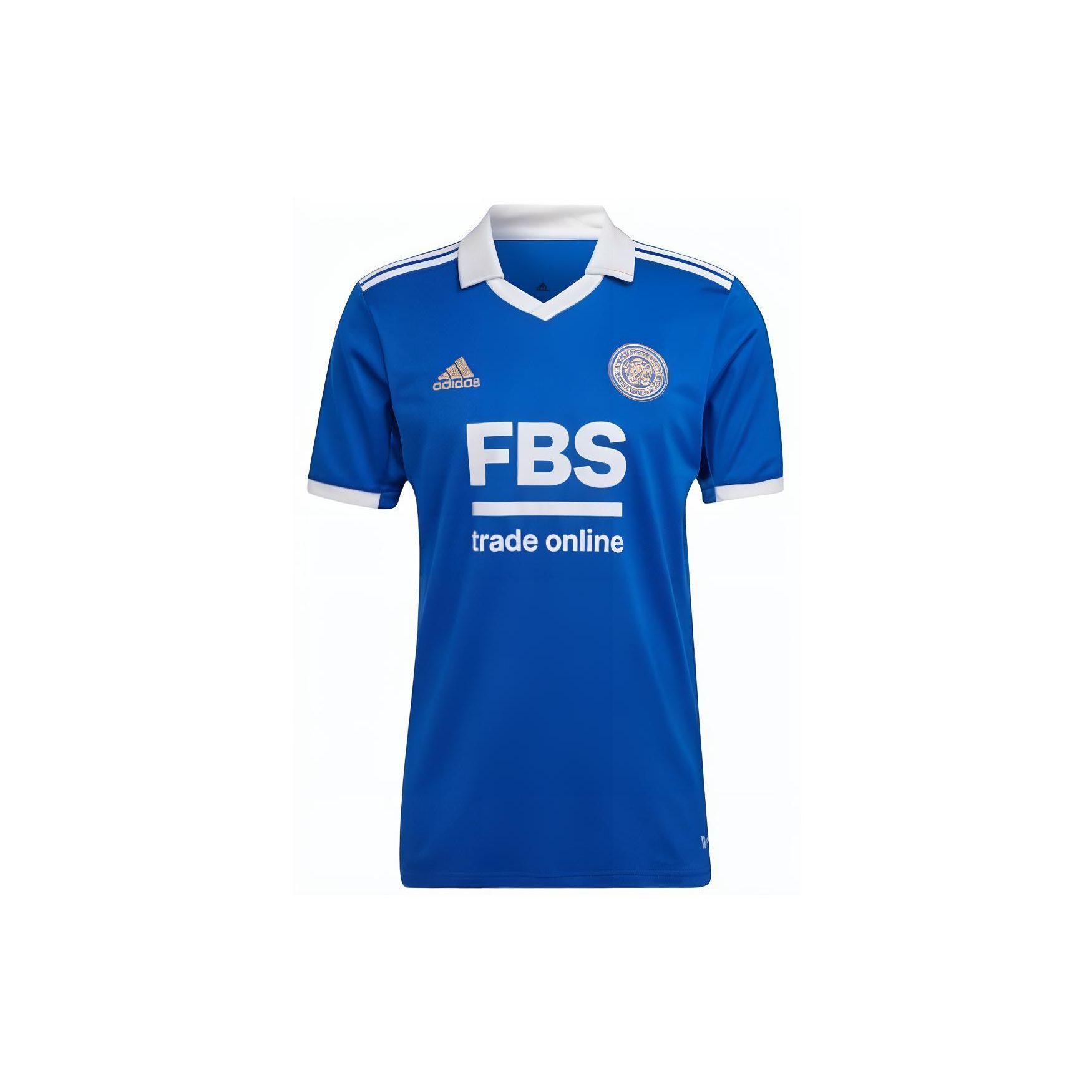 Adidas Letter Logo Print Polo Collar Short Sleeve Soccer Jersey Men Tops Blue HF3716 M