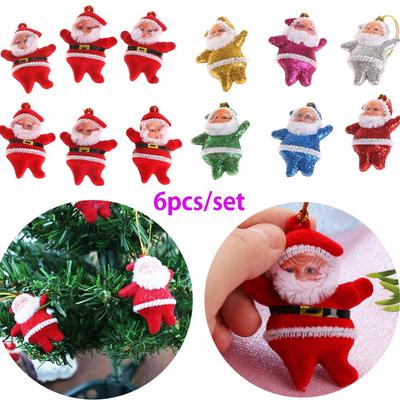 DIY Gifts Home Decor Santa Claus  Party Supplies Xmas Tree Hanging Christmas Decoration