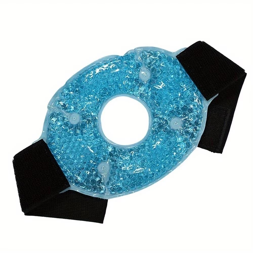 Soft Gel Bead Soft Gel Ice Compress Strap Cold Reusable Gel Bead Therapy Brace  Wrist Elbow Support