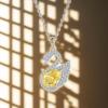 S925 Sterling Silver Swan Pendant Necklace: Elegant, Versatile Women's Accessory