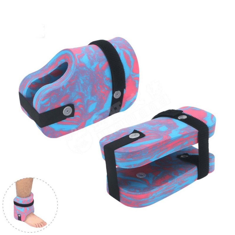 1Pair Adjustable Ankle Flotation Cuffs EVA Foam Flotation Sleeve for Pool Exercise