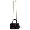 Coach Tabby Sheepskin One Shoulder Handbag Small Women's Black CCC12-B4BK
