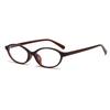 Fashion Protective Glasses Lightweight Blue Light Blocking Glasses Retro Oval Eyeglasses Comfortable Small Oval Sunglasses