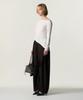 Kimjisu [Ver.2] One Shoulder Draped Jersey Top_White
