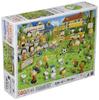 Epoch Peanuts Snoopy Soccer Jigsaw Puzzle with and Score Ticket 500-piece (38x53cm) 06-097s Glue, Spatula,
