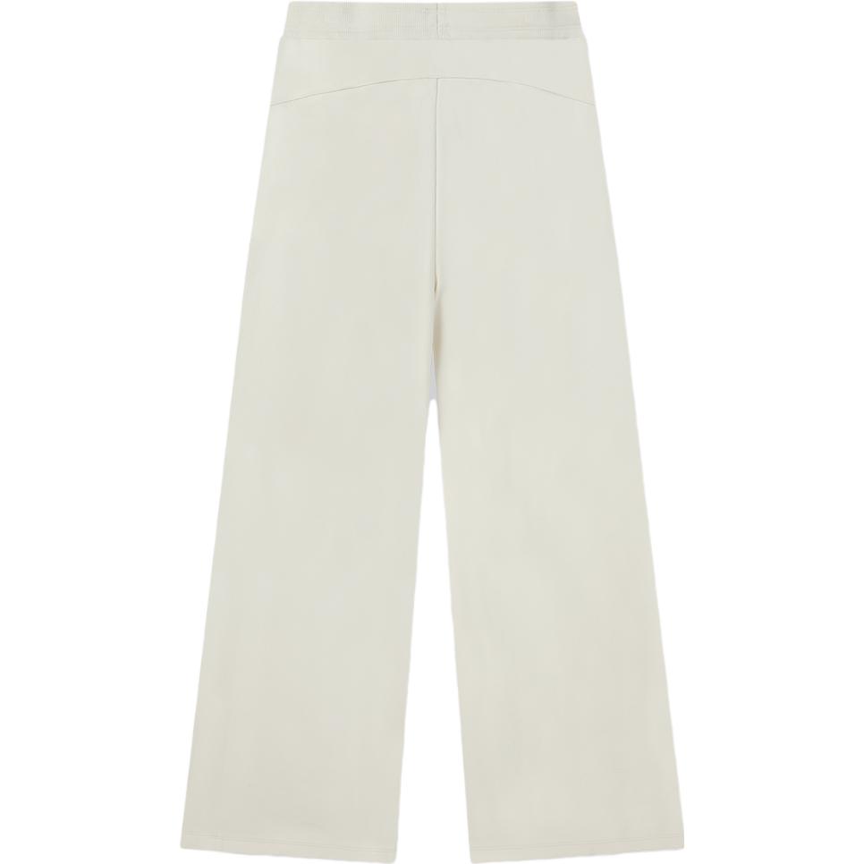 FILA 2023 Autumn New Knit Loose Simple Fashion Casual Wide Leg Pants Women bottoms Milk-White F11W339612F-IV