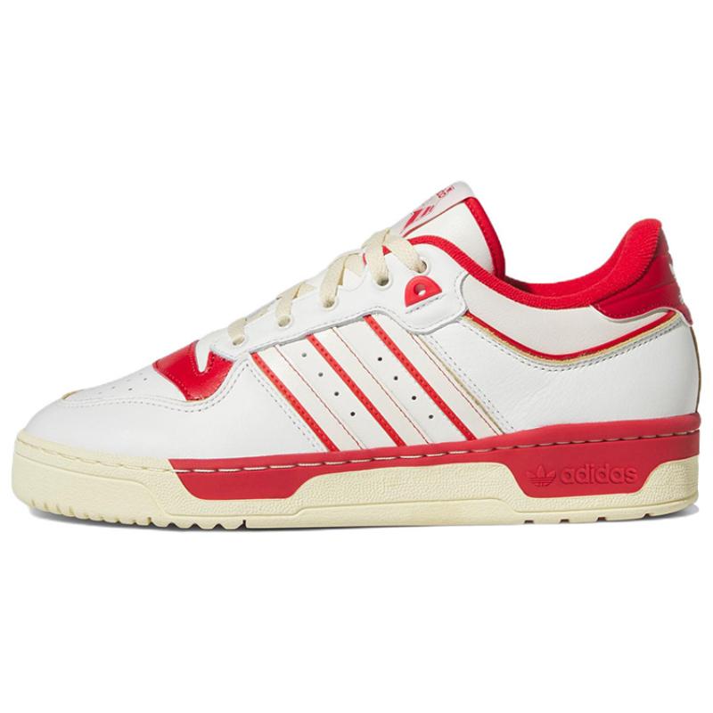 

Adidas Rivalry Low 86 Core White Off White Team Power Red Sneakers GZ2557 44⅔
