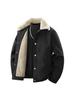 Men's Casual Hong Kong Style Fur Collar Jacket