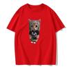 Herren und Damen Lustiges Katze 3D-Druck Freizeit-T-Shirt, Sommer Harajuku T-Shirts, Mädchen- und Jungenmode