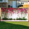2D Romantic Bougainvillea Wall Backdrop Wedding Bridal Shower Photo Booth Background