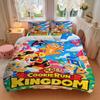 Cookie Kingdom Bedding 3 Piece Set HD Print Duvet Cover Pillowcases for Teens Adult Bedroom Decoration Christmas Gift