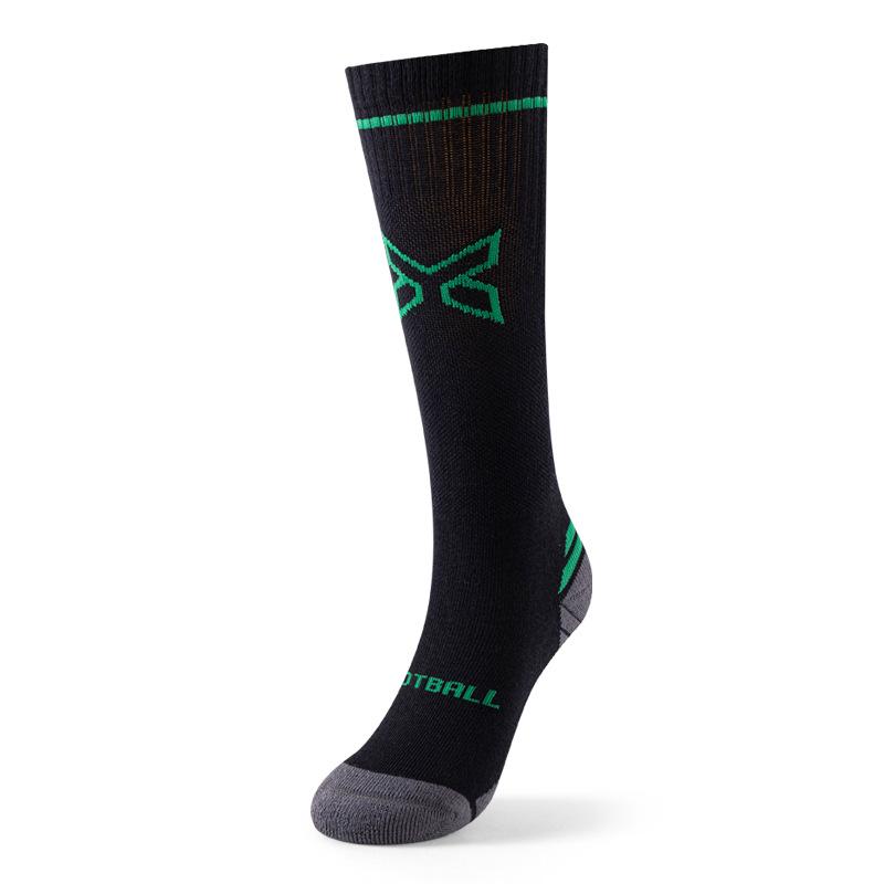 

Kids Non-Slip Football Socks - Sweat-wicking Towel Bottom for Teen Athletes XXL (shoe sizes 38-42)