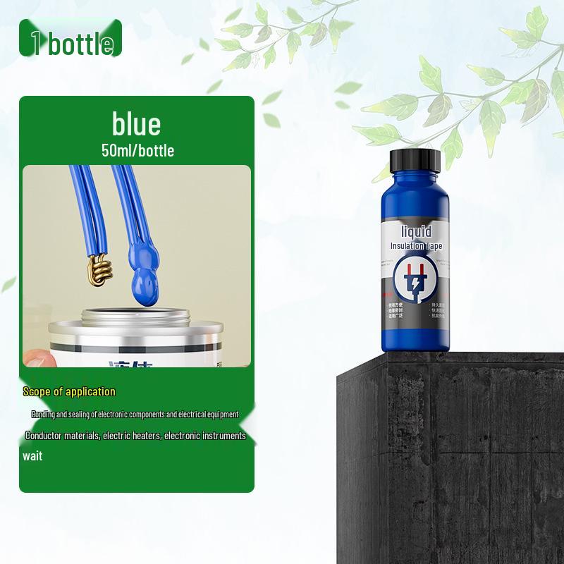 High Temp Waterproof Electrical Insulation Tape - Flame Retardant Liquid Adhesive for Circuit Repair