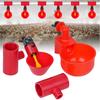 Abbeveratoio Automatico per Polli Tazza per Bere Anatre Mangiatoia per Polli Ciotole e Tazze Abbeveratoi in Plastica per Pollame Forniture per Sistemi Idrici