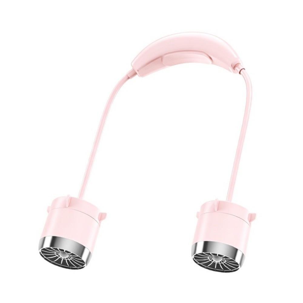 360° Bendable Hanging Neck  Fan Low Noise Around Neck Cooler Neck Electric Fan  Summer Season