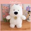 West Standing Highland Terrier Plush Dog Doll Animal Stuffed Toys Gift Accompany